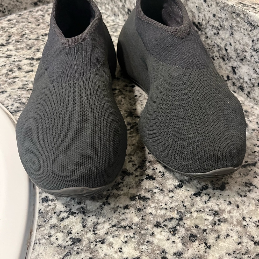 Black Slip-On Sneakers